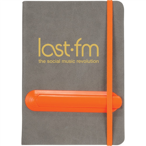 5" x 7" Slider Notebook with Pen