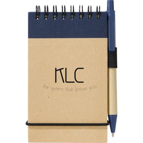 5" x 4" Recycled Spiral Jotter with Pen
