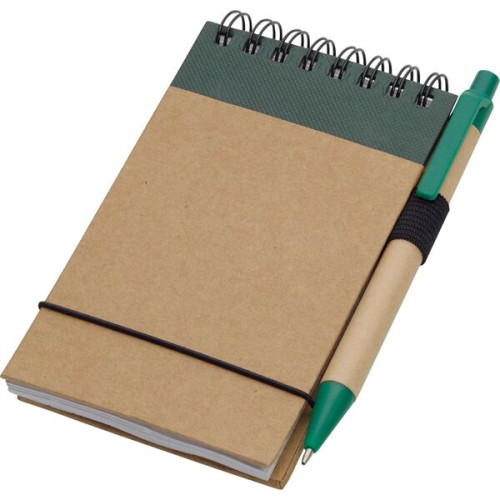5" x 4" Recycled Spiral Jotter with Pen