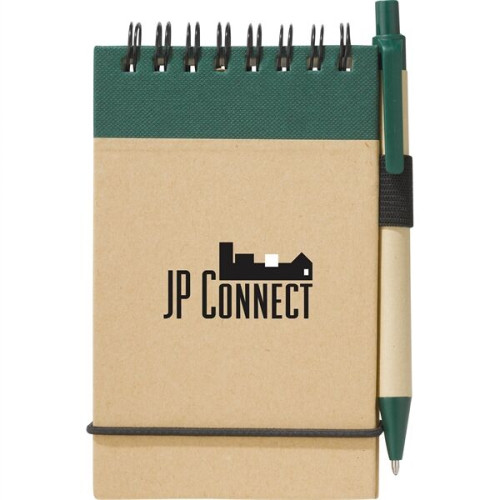 5" x 4" Recycled Spiral Jotter with Pen