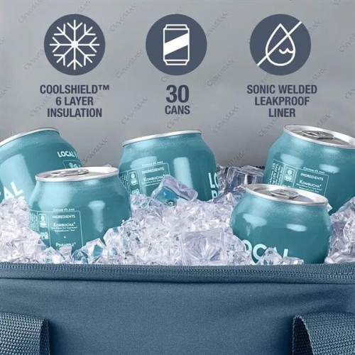 CleverMade® 30 Can Leakproof Pacifica Collapsible Cooler