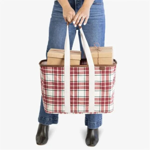 CleverMade® Premium Eco Foldaway Collapsible LUXE Tote Bag