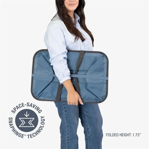 CleverMade® 2-PACK Structured Collapsible Laundry Caddy Bag