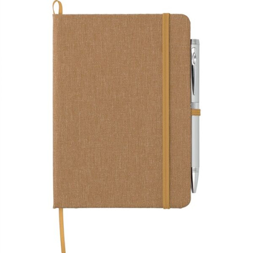 5" x 7" Recycled Cotton Bound Notebook