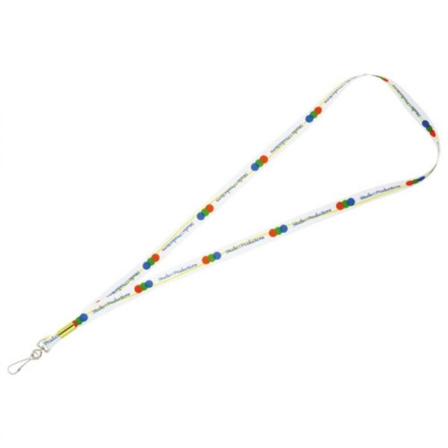 Full Color 3/4" Lanyard w/ Hook