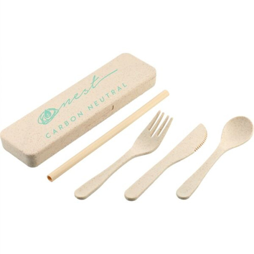 Wheat Straw Utensils To Go