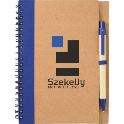 5" x 7" Eco Spiral Notebook with Pen