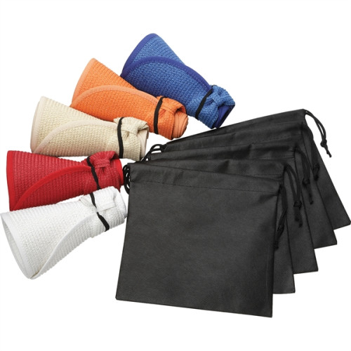 Beachcomber Roll-Up Sun Visor with Pouch