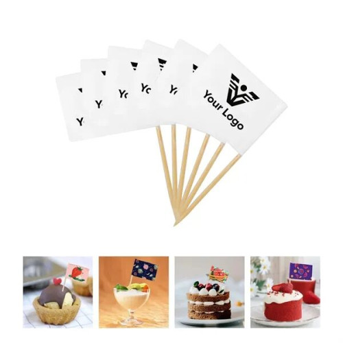 Square Toothpick Flags