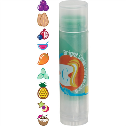 Non-SPF Clear Tube Colorful Lip Balm