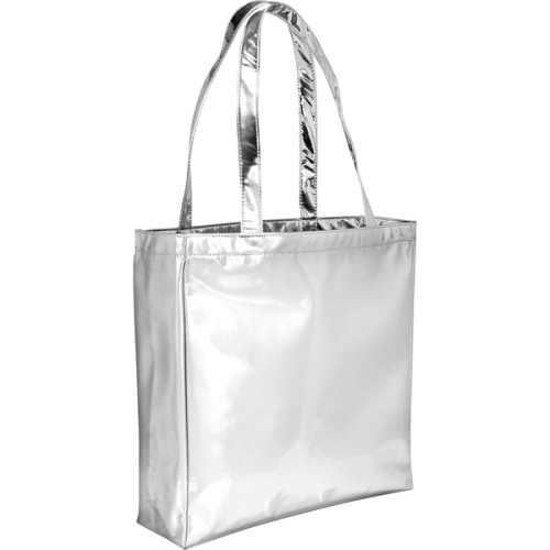 Runway Metallic Tote