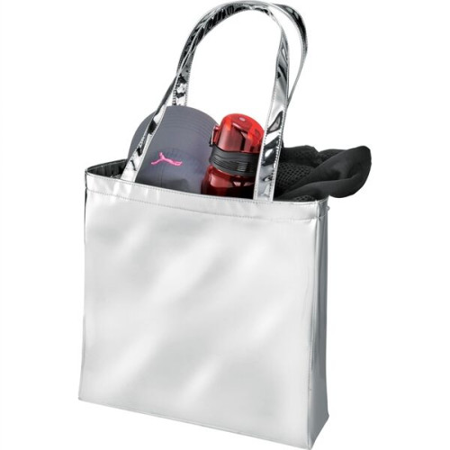 Runway Metallic Tote