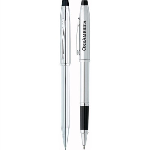 Cross® Century II Lustrous Chrome Pen Set