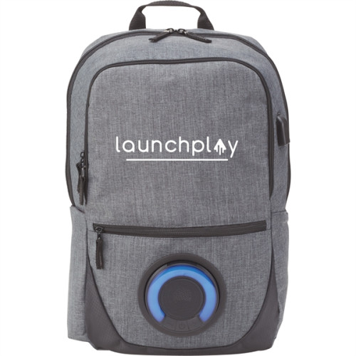 Blare Bluetooth Speaker 15" Computer Backpack