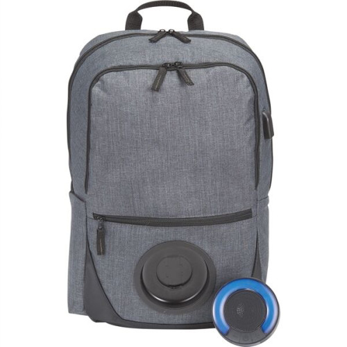 Blare Bluetooth Speaker 15" Computer Backpack