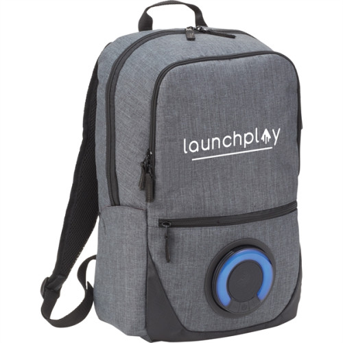 Blare Bluetooth Speaker 15" Computer Backpack