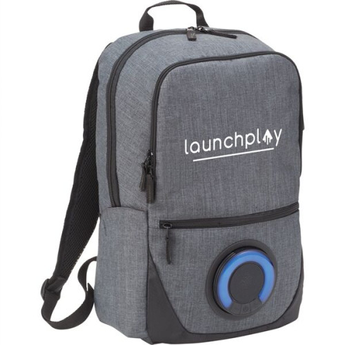 Blare Bluetooth Speaker 15" Computer Backpack