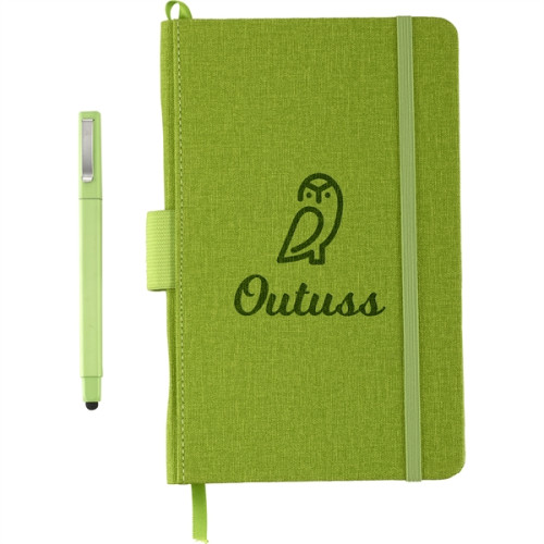 5.5" x 8.5" Heathered Hard Bound JournalBook®