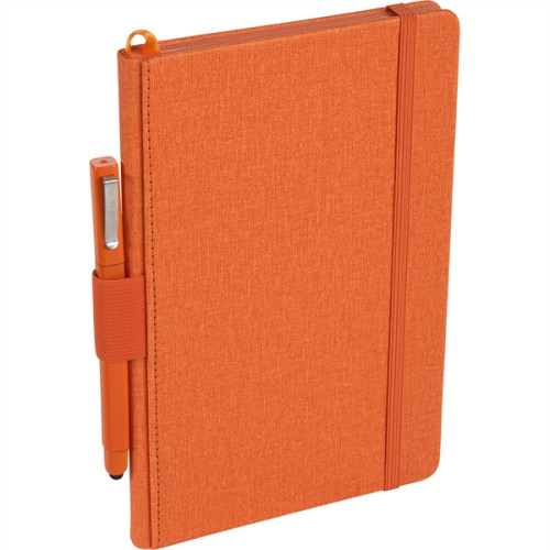 5.5" x 8.5" Heathered Hard Bound JournalBook®