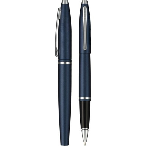 Cross Calais Matte Metallic Midnight Blue Pen Set