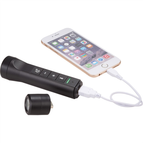 Powerbank Bluetooth Speaker LED Flashlight