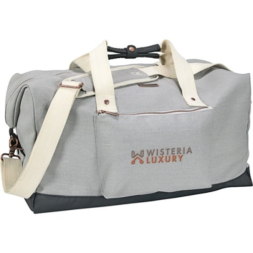Cutter & Buck® 19" Cotton Weekender Duffel