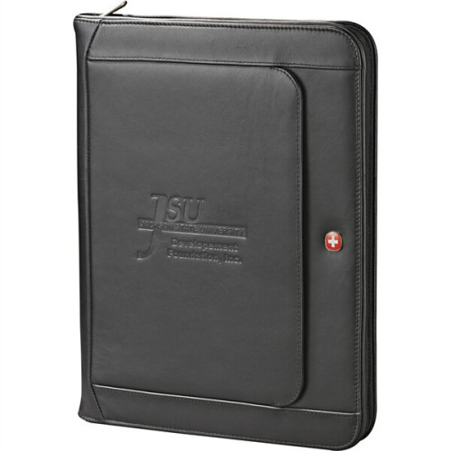 Wenger® Executive Leather Zippered Padfolio