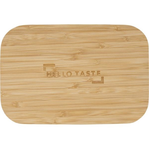 Bamboo Fiber Lunch Box with Cutting Board Lid