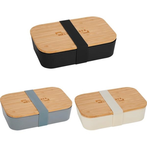 Bamboo Fiber Lunch Box with Cutting Board Lid