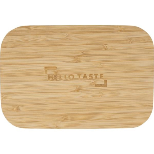 Bamboo Fiber Lunch Box with Cutting Board Lid