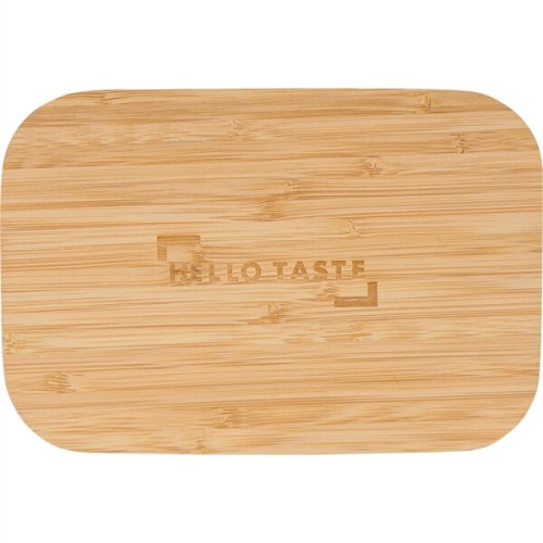 Bamboo Fiber Lunch Box with Cutting Board Lid