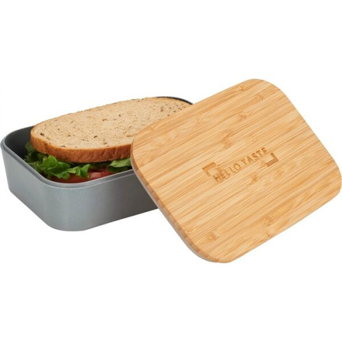 Bamboo Fiber Lunch Box with Cutting Board Lid