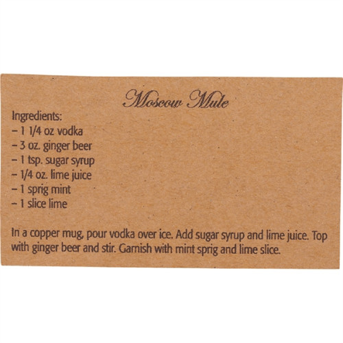 Moscow Mule Mug Gift Set