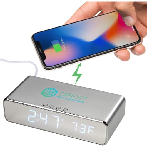 Keen Wireless Charging Desk Clock