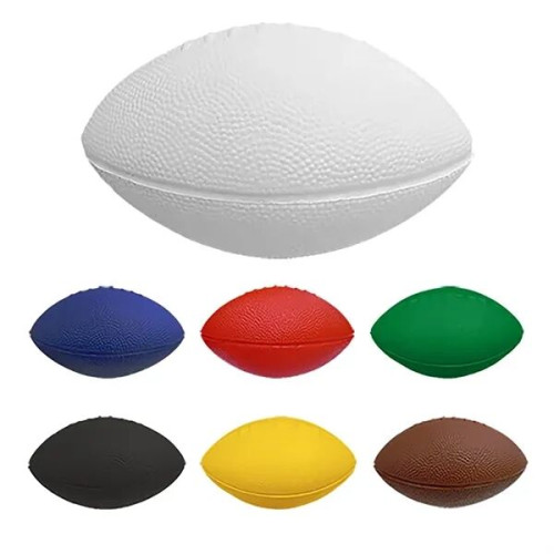 7" Solid Color Foam Football