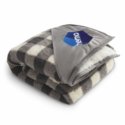Field & Co.® Double Sided Plaid Sherpa Blanket