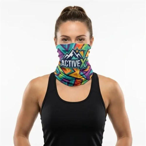 UV Protection Seamless Neck Gaiter Tubular Bandana
