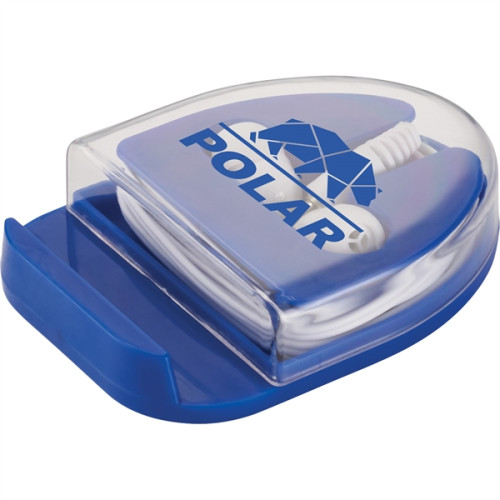 All-n-One Wired Earbuds with Phone Stand