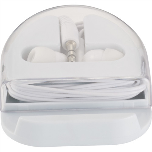 All-n-One Wired Earbuds with Phone Stand