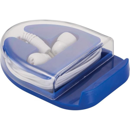 All-n-One Wired Earbuds with Phone Stand