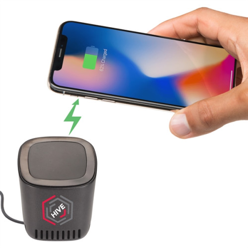Jack Bluetooth Speaker and Wireless Charging Pad
