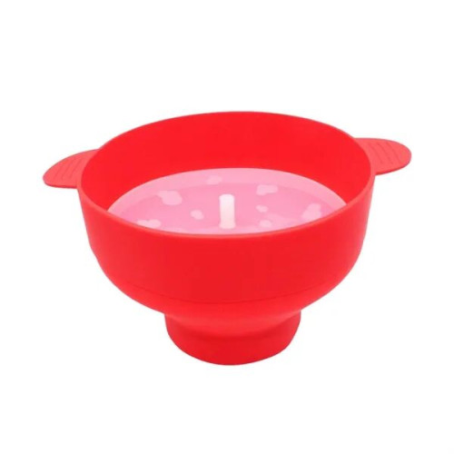 Microwave Safe Collapsible Silicone Popcorn Bowl