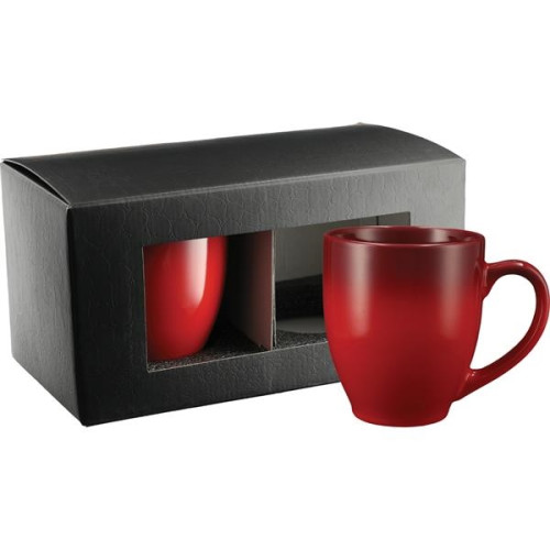 Bistro Ceramic Mug 2 in 1 Gift Set