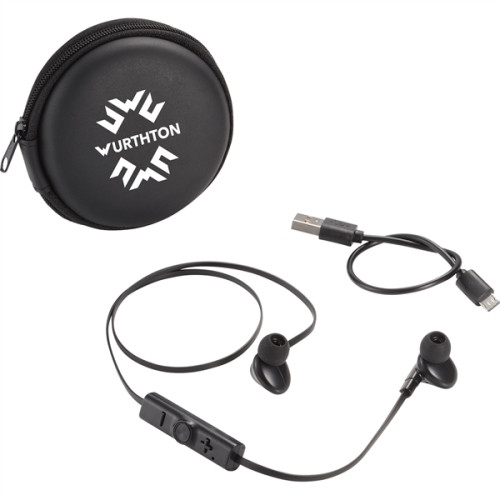 Sonic Bluetooth Earbuds and Carrying Case