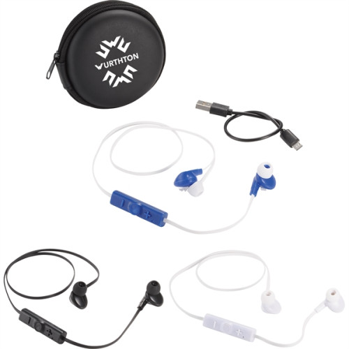 Sonic Bluetooth Earbuds and Carrying Case