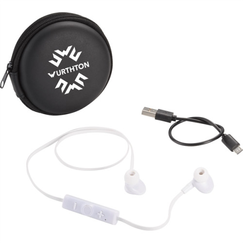 Sonic Bluetooth Earbuds and Carrying Case