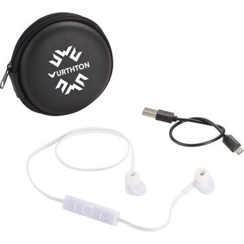 Sonic Bluetooth Earbuds and Carrying Case