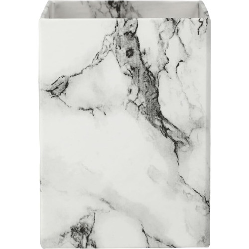 4 Piece Faux Marble Desktop Set