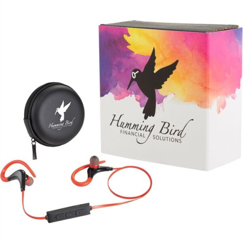 Buzz Bluetooth Earbuds with Full Color Wrap