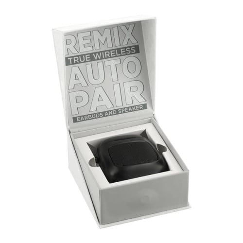 Remix Auto Pair True Wireless Earbuds and Speaker